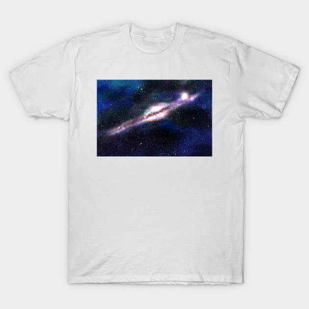 Galaxy photo T-Shirt by Choulous79